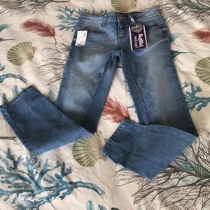 Brand new Justice Simply Low Jeggings; Size 8
